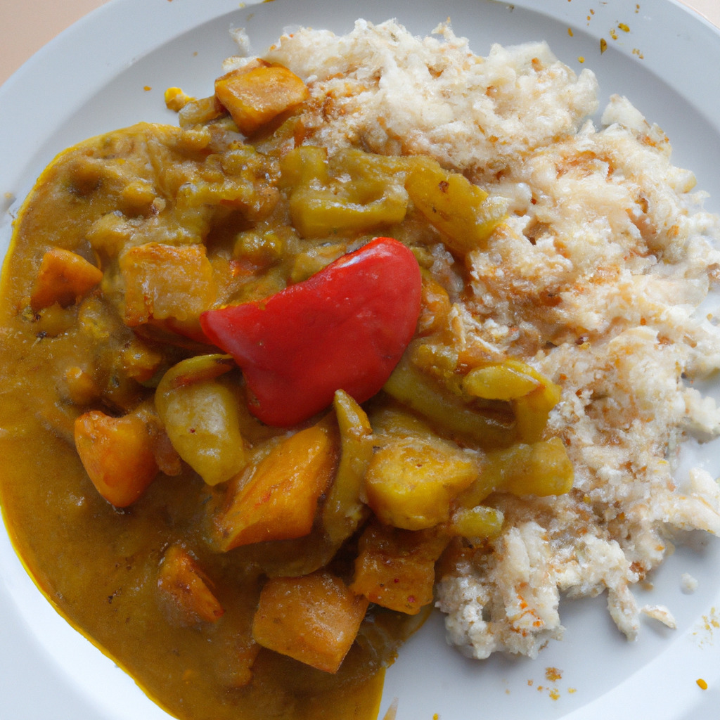 Veganes Gemüsecurry mit Reis - Fetti.de