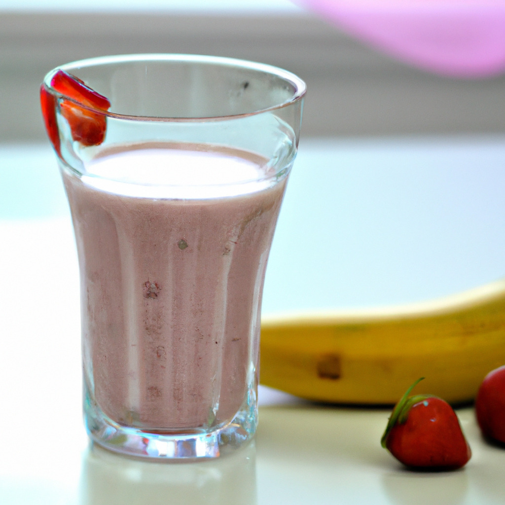 Banana Strawberry Shake - Fetti.de