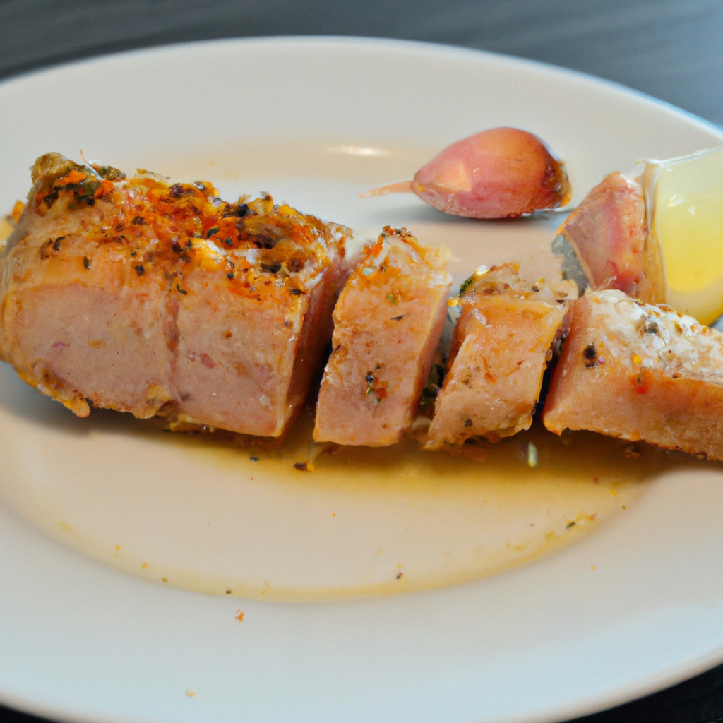 Gegrillter Thunfisch mit Zitronen-Knoblauch Marinade - Fetti.de